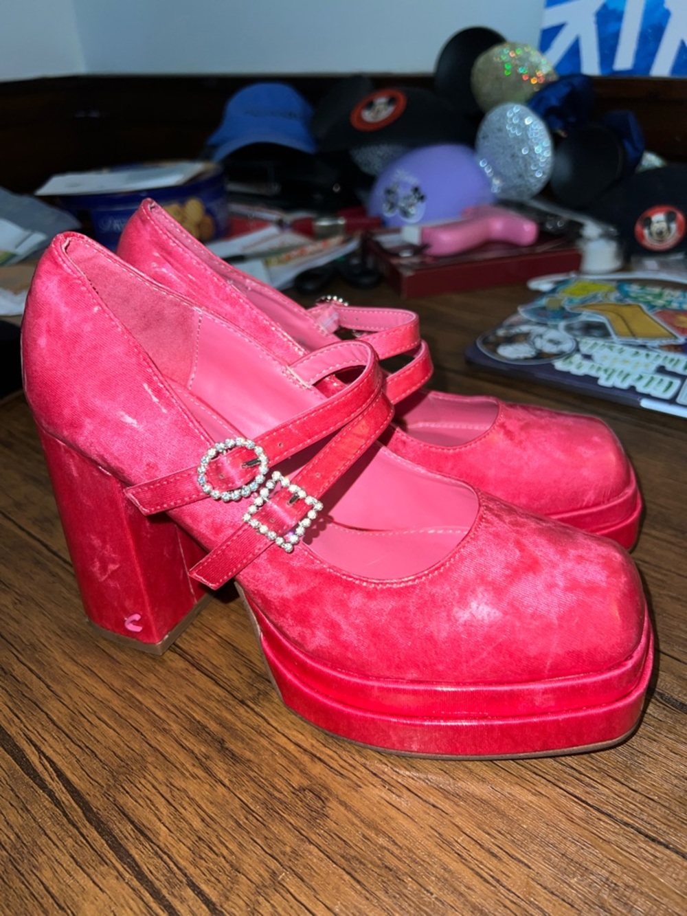 Sam Edelman Circus NY Pepper Platform Heels Hot Pink- 6.5